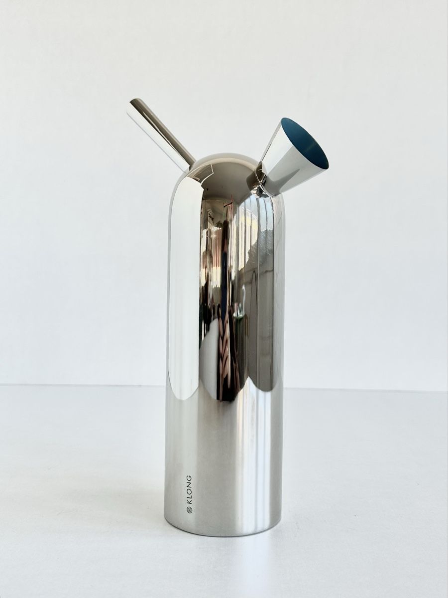 Annaffiatura & Irrigazione: Neu! Design-Giesskanne, Svante, von Klong / Nickel – Nuovo e nell'imballaggio originale da Bern venduto da Fraeuleinhonig