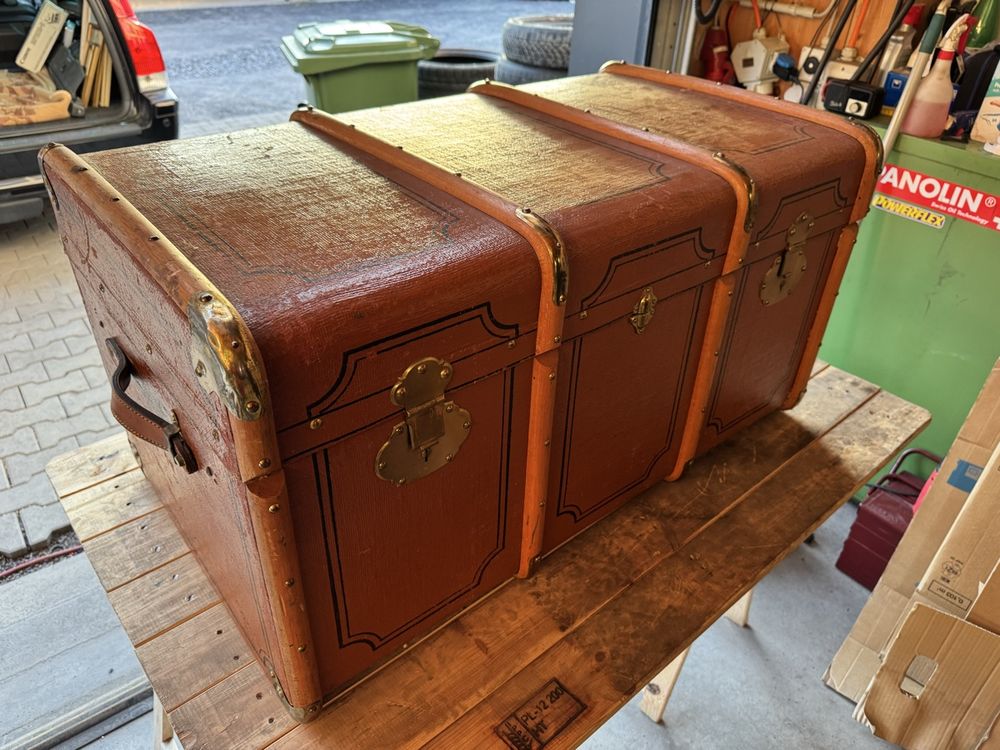Antiker Reisekoffer Truhen Vintage Deko | Kaufen auf Ricardo