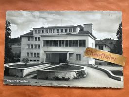 Alte Ansichtskarte Yverdon Spital, 1946, selten!🇨🇭