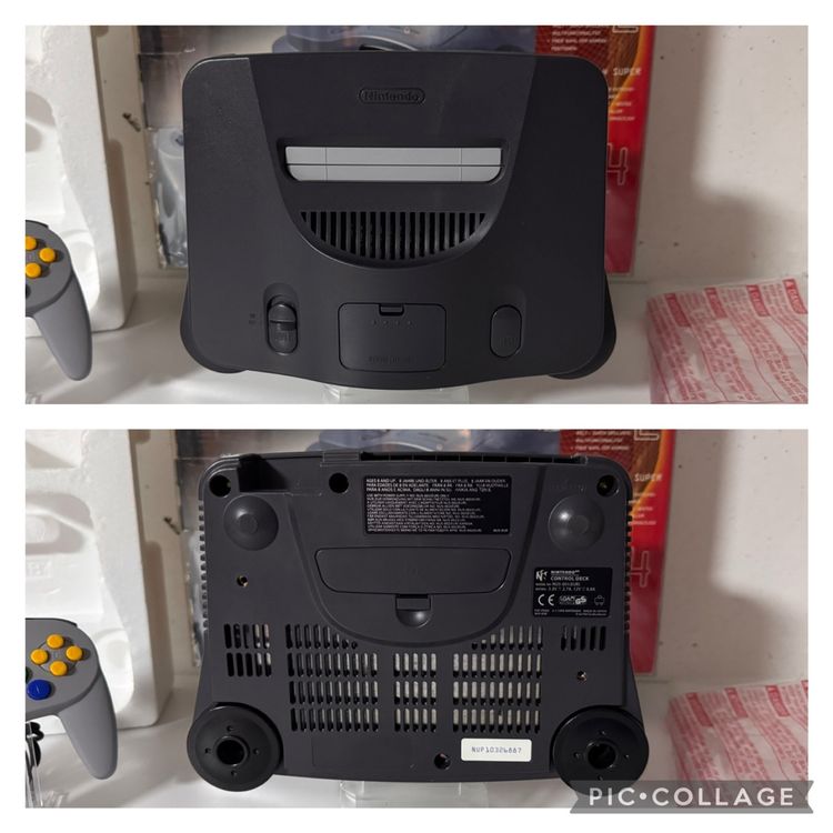Nintendo N64 super Zustand wie neu mit Ovp ab 1.- 6