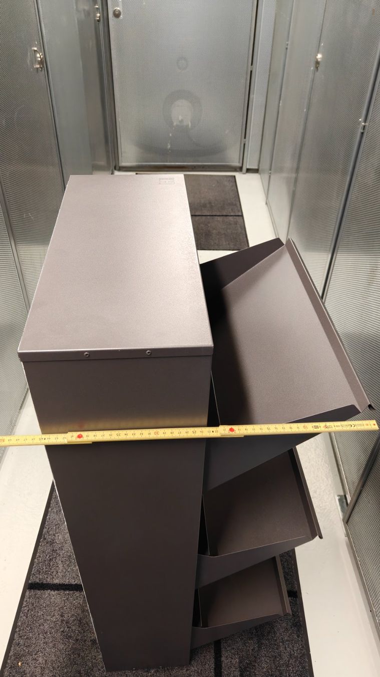 Autoribaltabili: Schuhschrank Metall anthrazit 3 Fächer gebraucht – Usato da Winznau venduto da FV_ 8