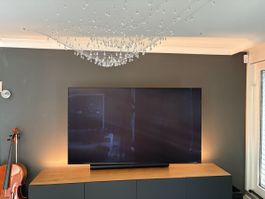 SAMSUNG Smart TV (82", QLED, Ultra HD 8K) + Wandhalterung