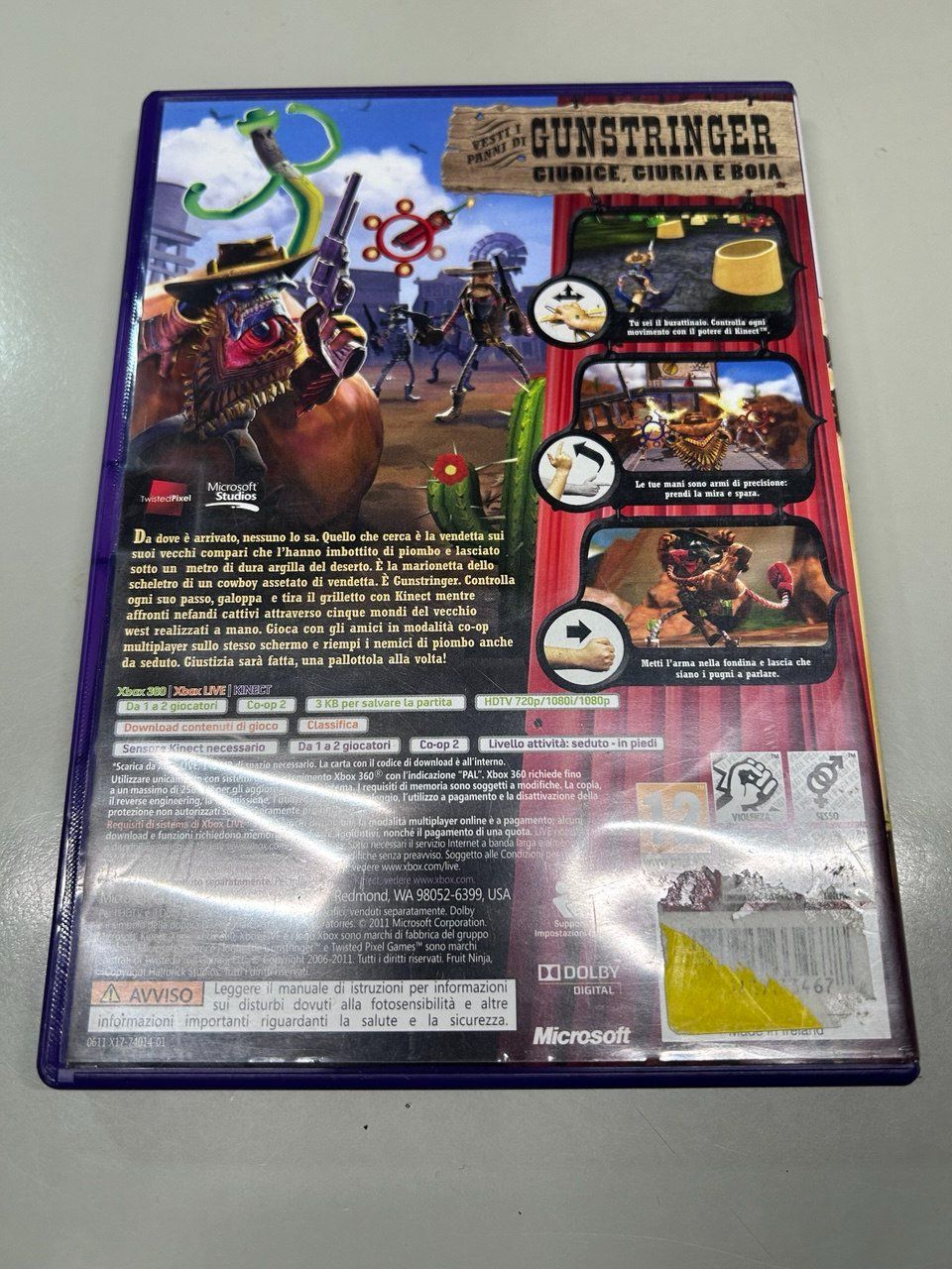 Microsoft Spiele: The Gunstringer per la console Xbox 360 – Gebraucht aus Giubiasco von LorisVale 2