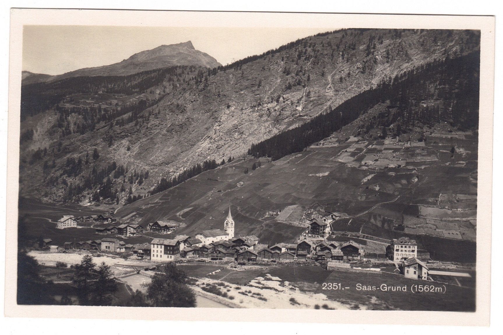 Cartoline postali: Saas-Grund – Usato da La Tour-de-Peilz venduto da amjust