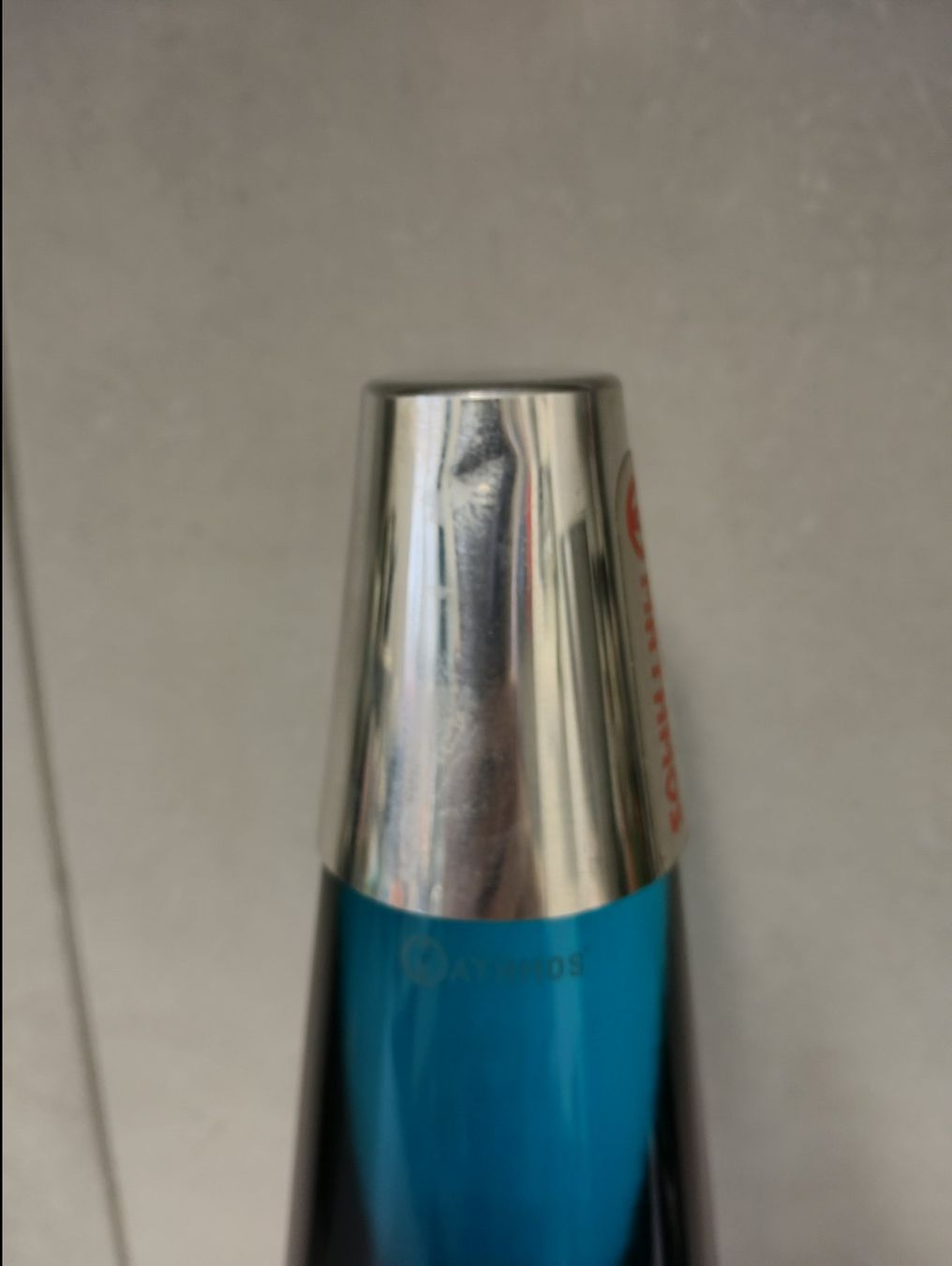 Mathmos Lampen: Mathmos Astrobaby Lavalampe Silber Blau/Orange Lava Lampe – Gebraucht aus Beringen von Arven86 3