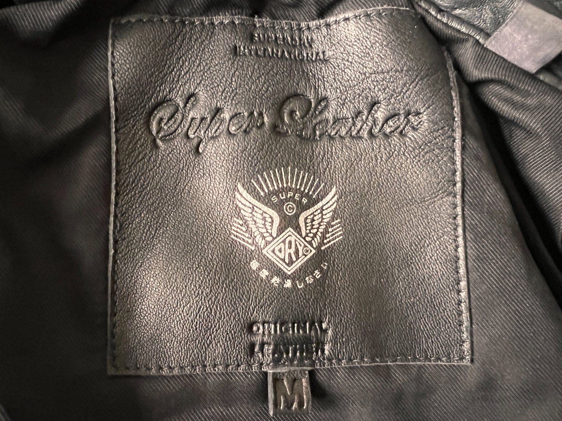 Superdry Giacche: Superdry men leather jacket/ Herren Lederjacke – Usato da Horw venduto da cyr_2jry 3