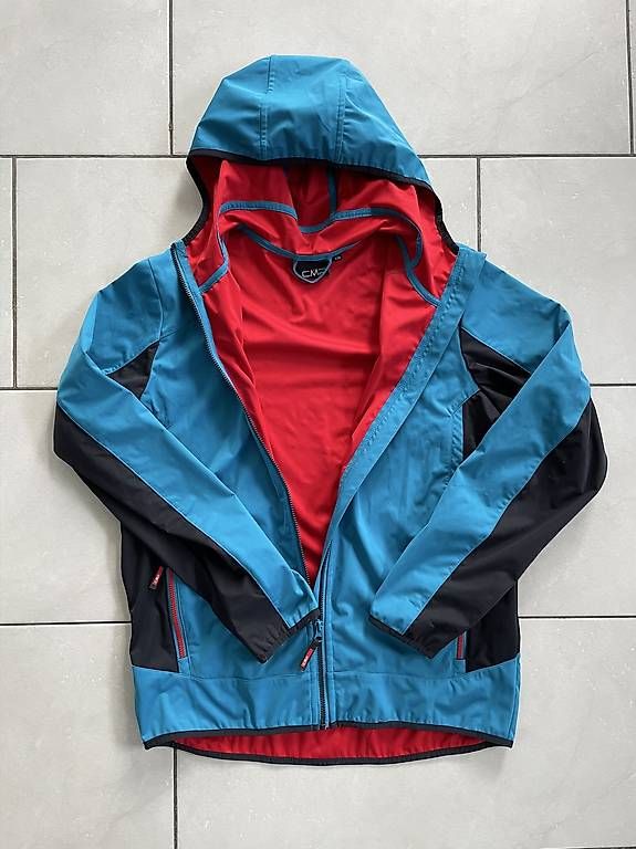 Giacche: CMP Regen- und Windjacke hellblau, Grösse 176 – Usato da Möriken AG venduto da nipamijule 1