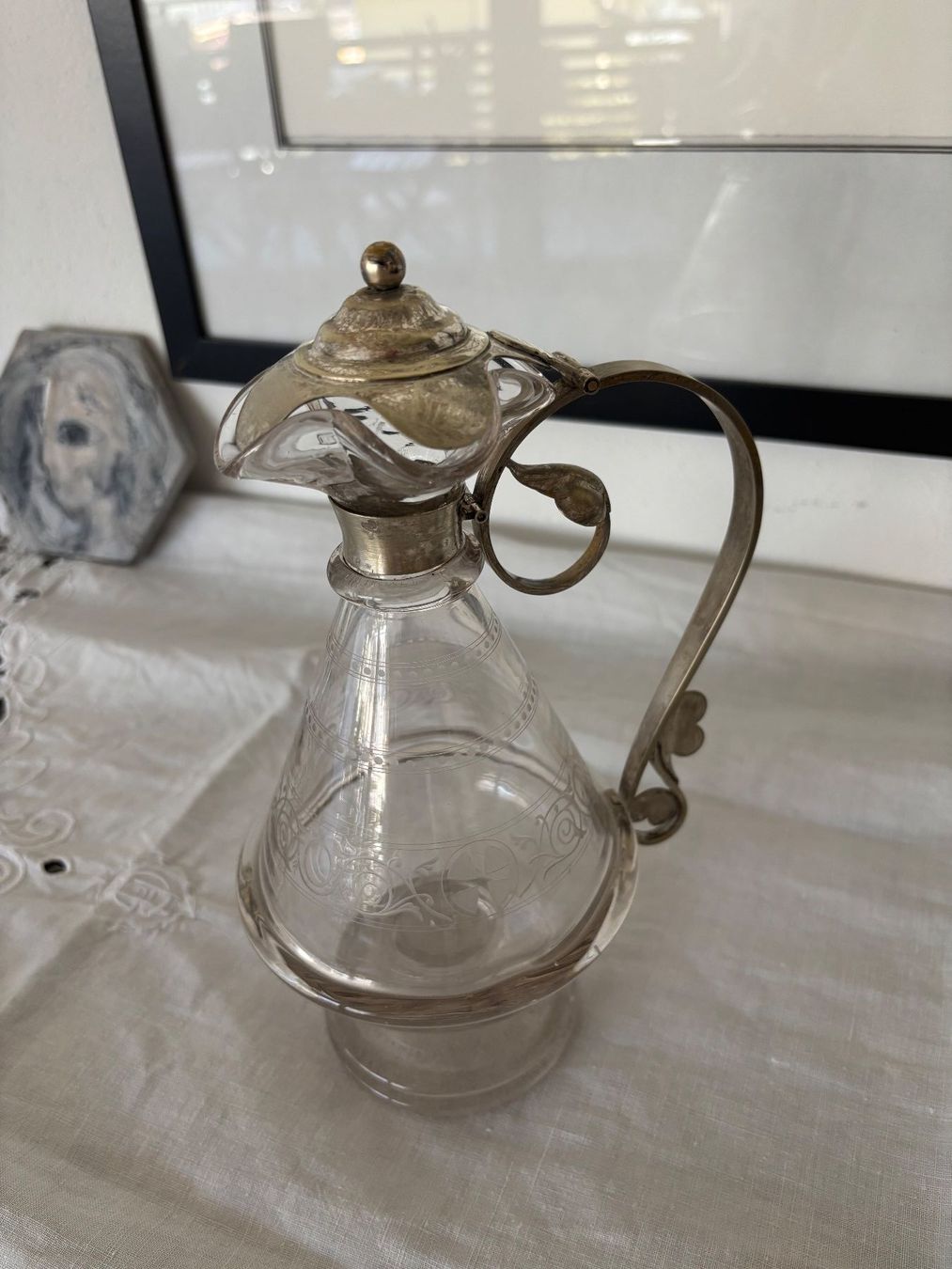 Caraffe: meine edle Dekantierkaraffen - Sammlung samt Flaschenöffner – Usato da Engelberg venduto da xoferif 4