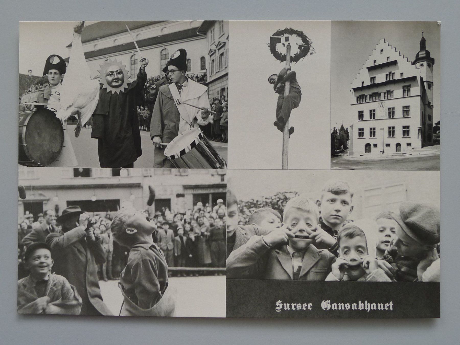 Tutti i francobolli: 1977, SURSEE Gansabhauet, verschiedene Postkarten – Usato da Sursee venduto da Luzernerraute 9