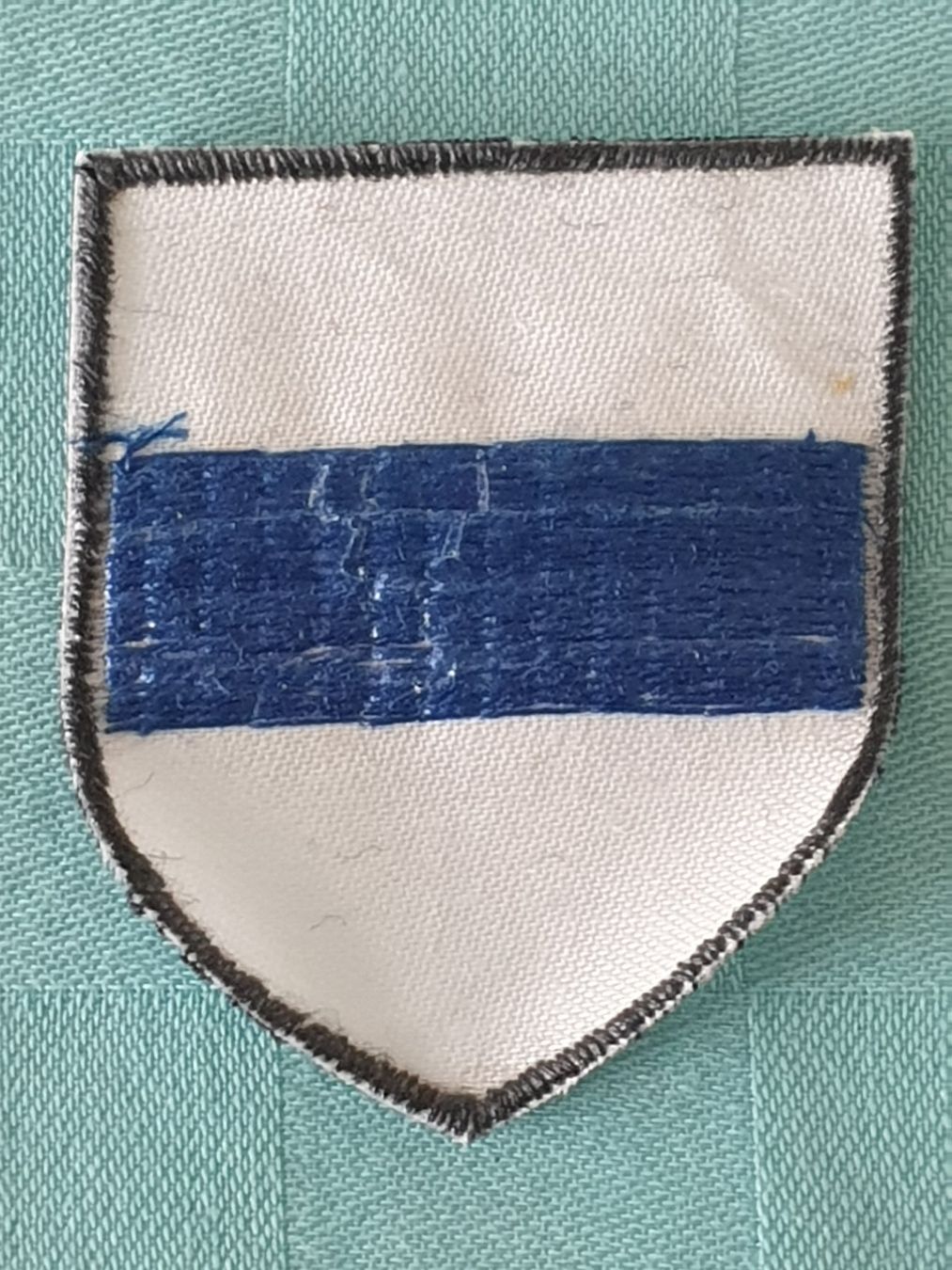 Plaketten & Abzeichen: Vintage Badge Kantons - Wappen Zug ST. GALLER STICKEREI – Gebraucht aus Mörschwil von spirspi 1