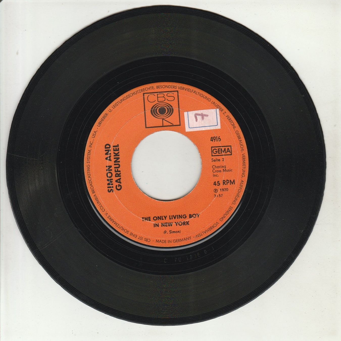 Dischi in vinile: Simon and Garfunkel - Cecilia 7" Vinyl 1970 – Usato da Tübach venduto da JamesStone 3
