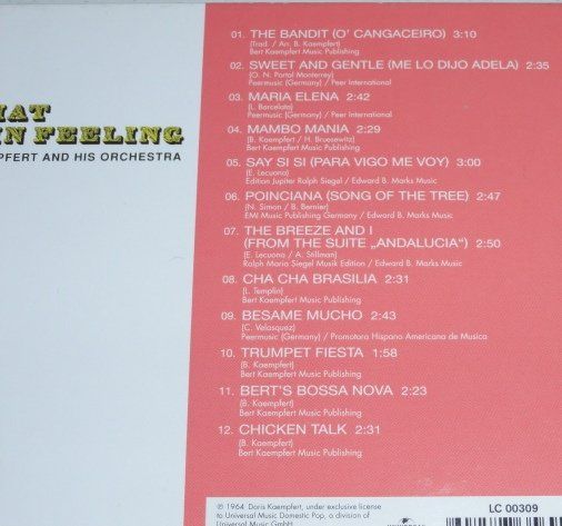 CDs: Bert Kaempfert - That Latin Feeling [Polydor] – Gebraucht aus Unterbäch von qlewi 2