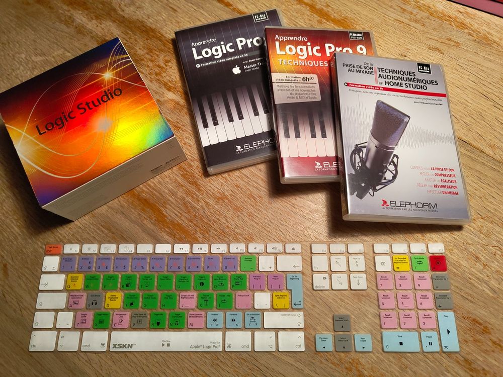 Pack Logic Studio + DVD de formation et couvre clavier (D'occasion) à ...
