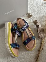 Tamaris Sandalen floral mehrfarbig Gr. 37 NEU