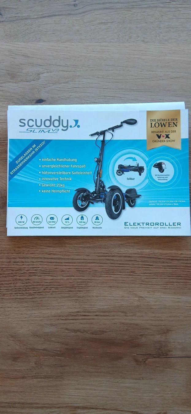 Scooter: E-Scooter Scuddy Slim V3 – Usato da Erlinsbach venduto da lin_dt2l 5