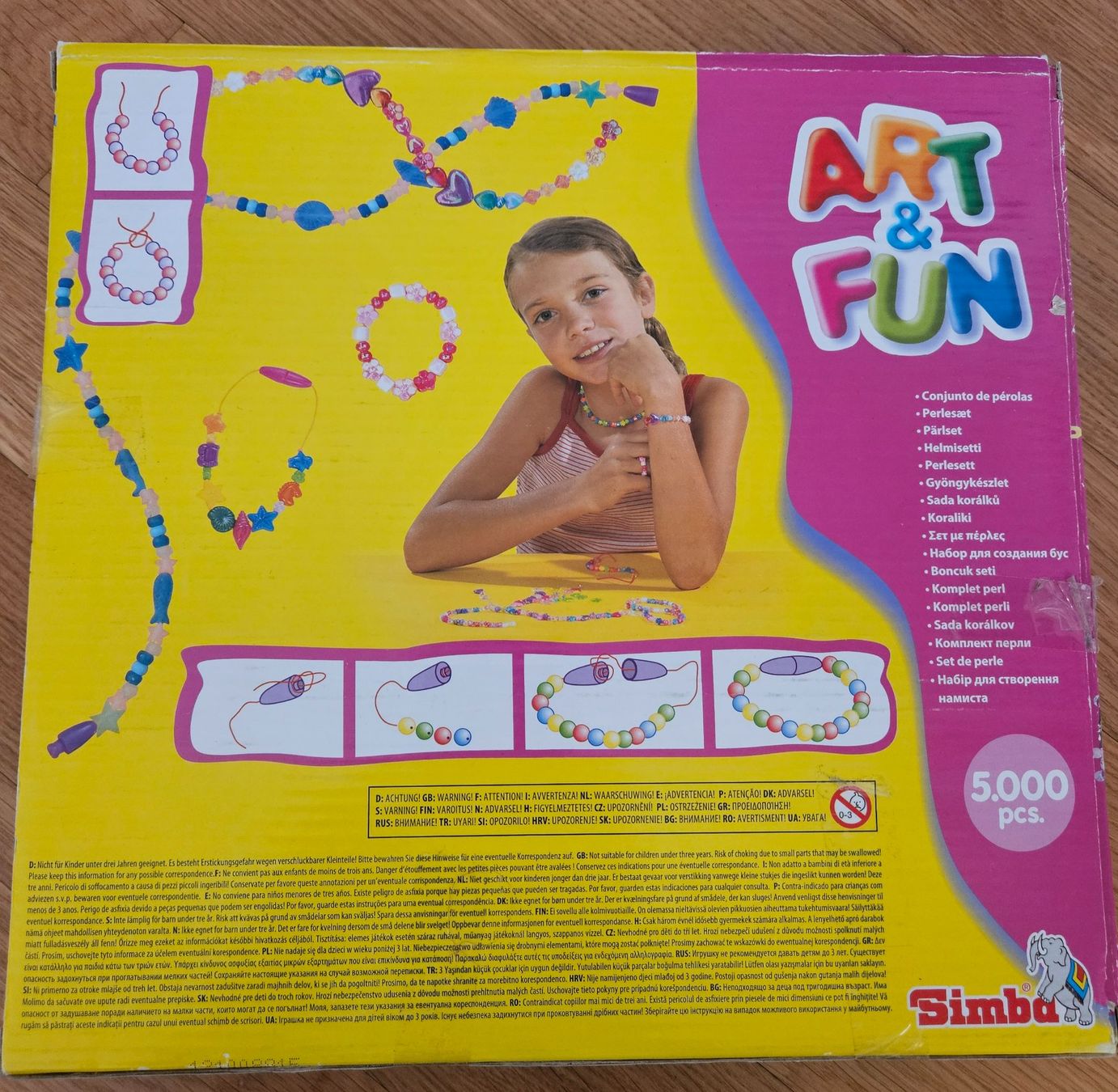 Bastelsets: Art&Fun Perlenset, neuwertig! – Gebraucht aus Bellach von Chiini 2