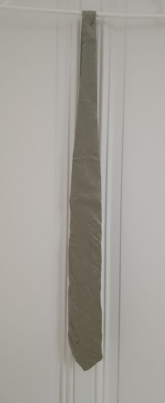 Cravatte: Cravate beige - grise marque italienne – Usato da Châtelaine venduto da Gio54321