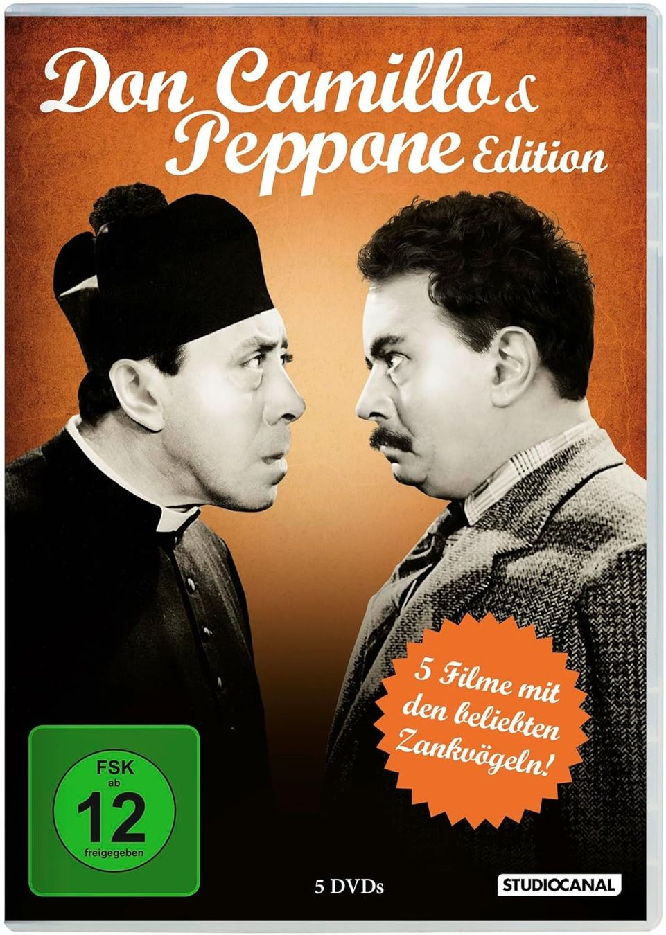 Tutti i DVDs: Don Camillo & Peppone Edition [5 DVDs] – Nuovo e nell'imballaggio originale da Eschen venduto da 33shaggy33