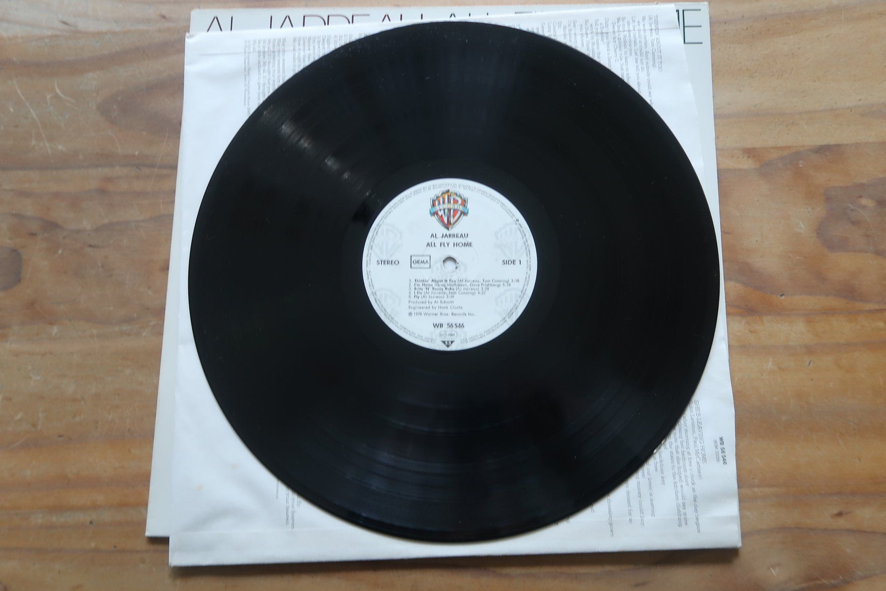 Dischi in vinile: AL JARREAU - ALL FLY HOME - VINYL LP – Usato da Basel venduto da Patiscat 3