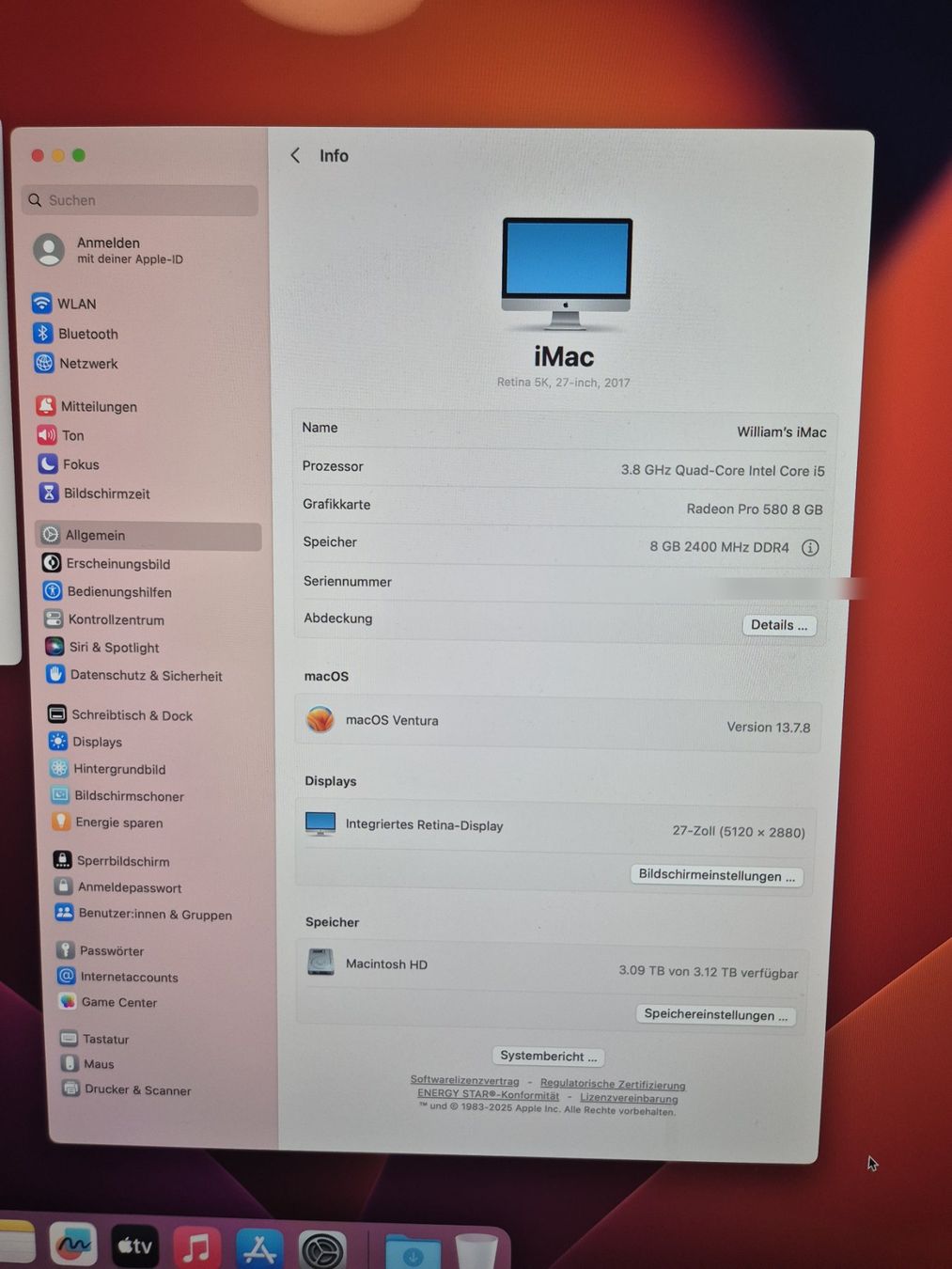 Apple PCs: Apple iMac 27" Retina 5K (2017) – Gebraucht aus Cham von bet_jp2l 4