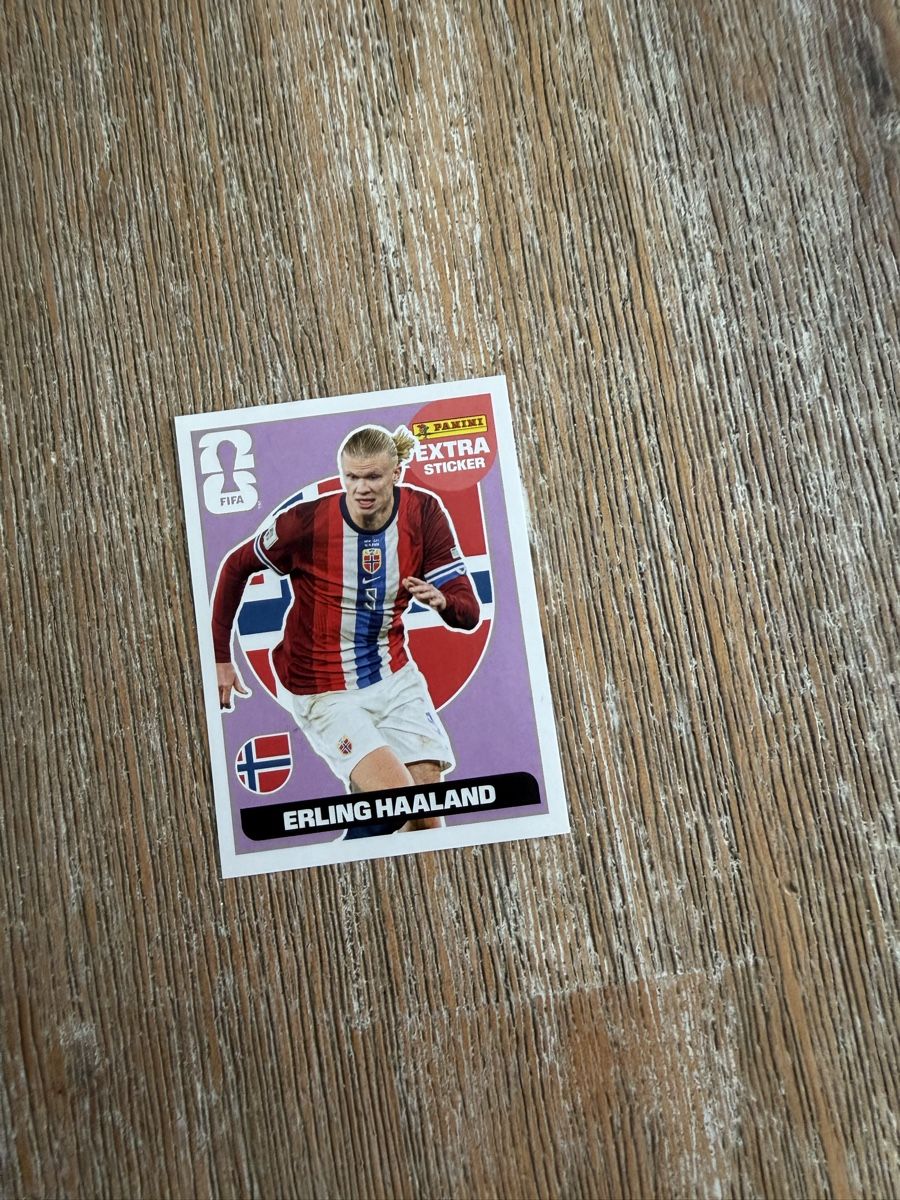 Panini Carte collezionabili: Erling Haaland Extra Sticker WM 2026 – Nuovo (secondo la descrizione) da Aeschi b. Spiez venduto da Spatzumuus1