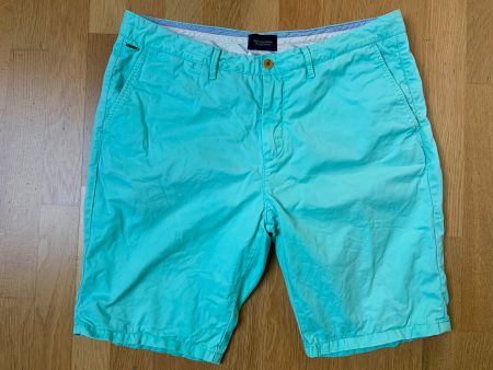 SCOTCH & SODA Chino Shorts W:34 kurze Hose Herren Mint 34 L