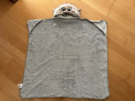 Kuscheliger Kinder Badeponcho mit Kapuze