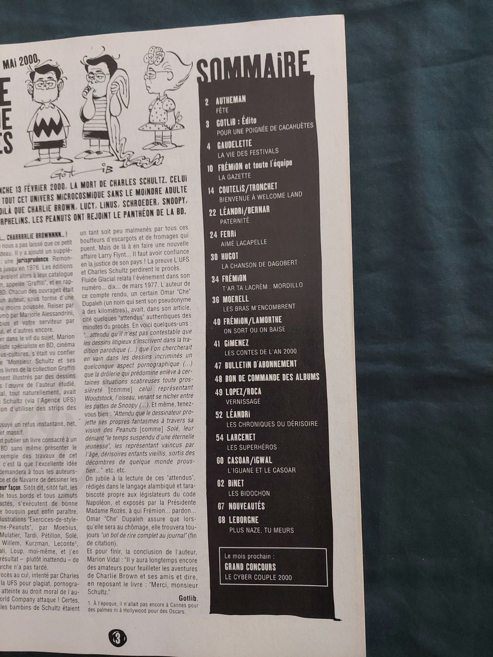 Fumetti: Fluide Glacial No 287 Mai 2000 TBE – Usato da Genève venduto da Blu_BD 2