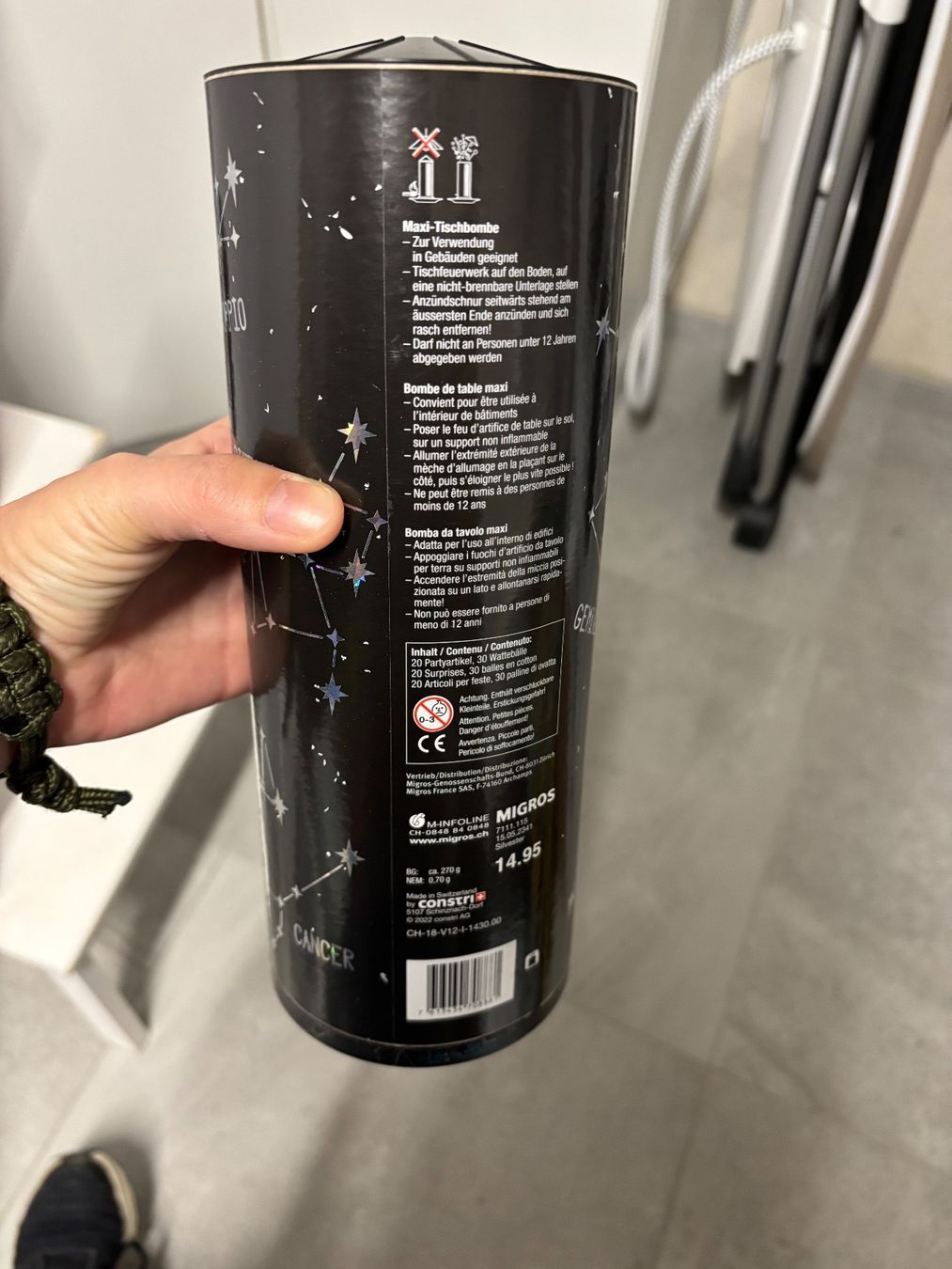 Tutte le decorazioni: Bombe de table jeu Astro Party Tischbomb – Nuovo (secondo la descrizione) da Salvenach venduto da gwenwywar 1