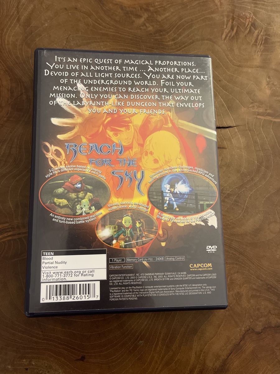 Spiele: Breath of Fire: Dragon Quarter PS2 – Neu (gemäss Beschreibung) aus Renens VD von dan_b8tt 1