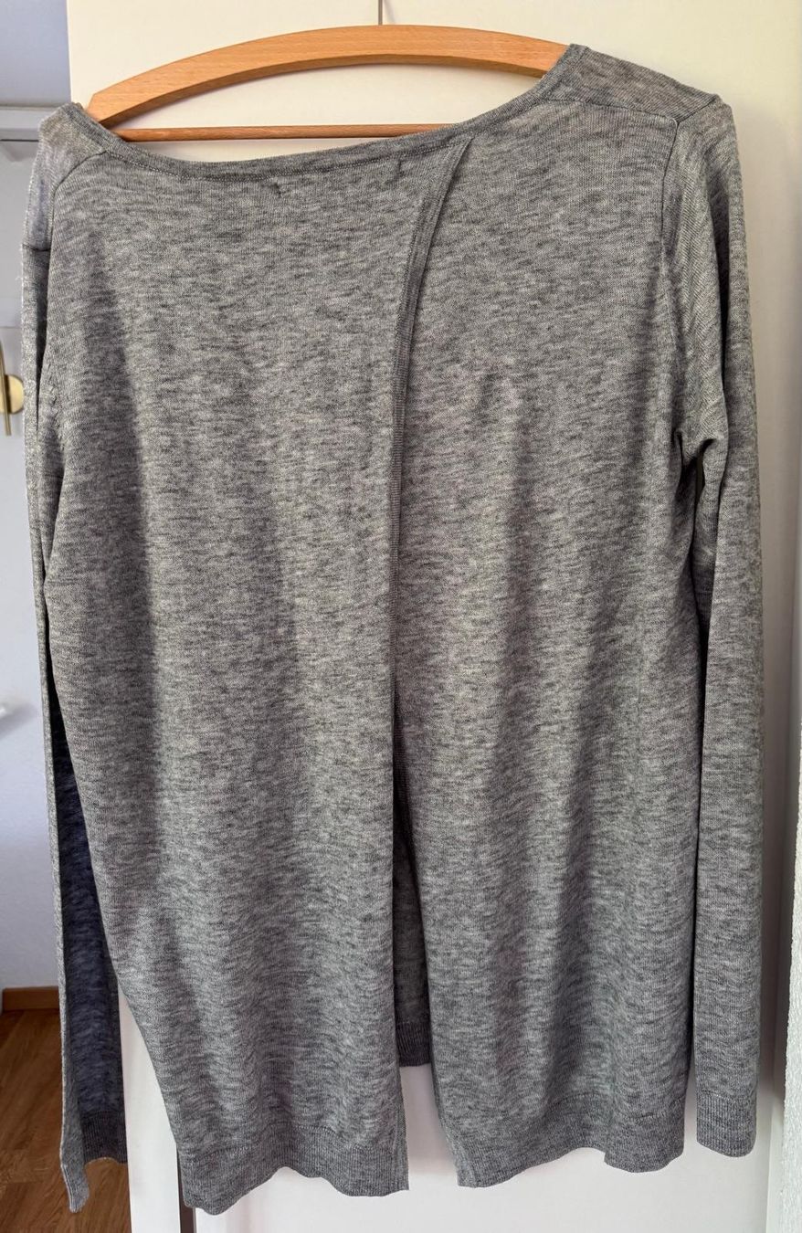 Maglioni & Felpe: minimum. Pullover  mit offenem Rückenausschnitt. Grau. M. – Usato da Zürich venduto da Sunnyflower97 2