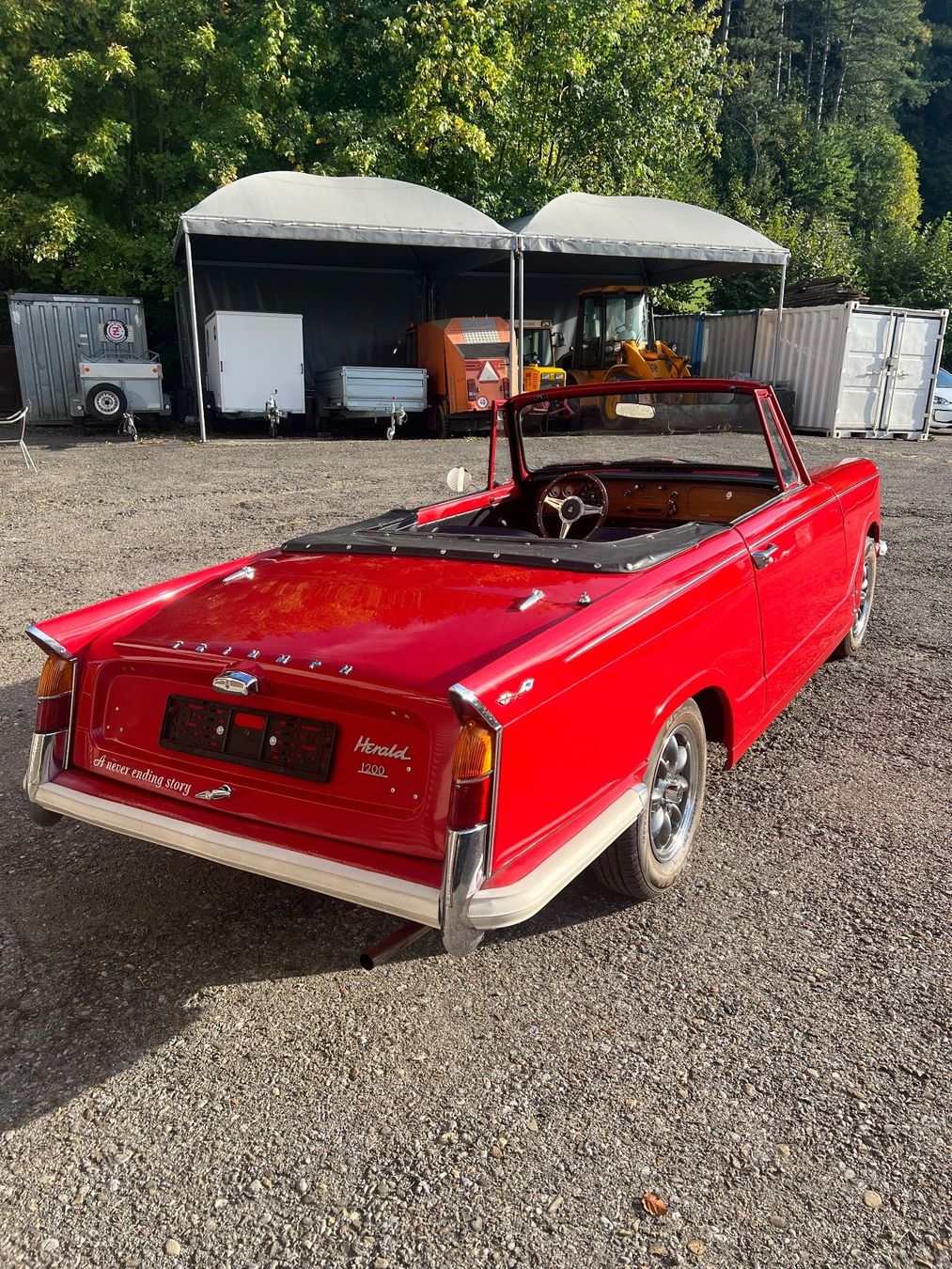 Triumph Autos: Triumph Herald  1200 – D'occasion à Kloten par Ktm-lc4 3