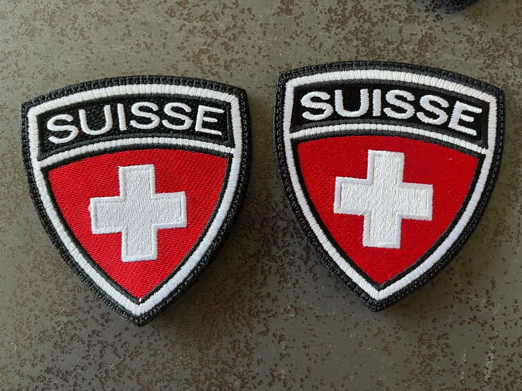 Patches: Patchs velcro PORTUGAL et SUISSE – Neu und originalverpackt aus Evilard von Typtom 1