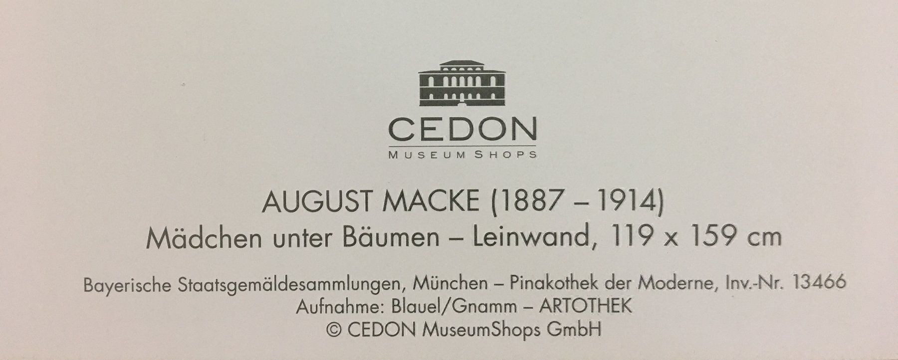 Poster & Bilder: Kunstdruck A. Macke - 69 x 48cm – Gebraucht aus Oftringen von Vucki 1