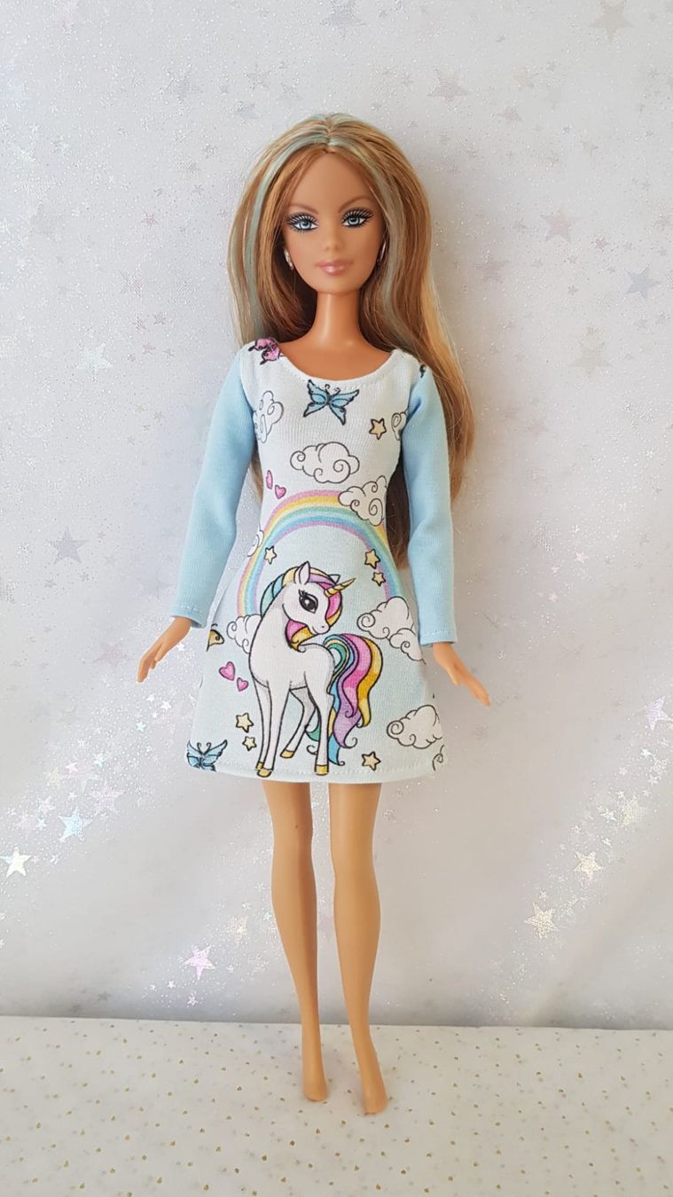 Bambole: Barbie Kleid – Nuovo (secondo la descrizione) da Lachen SZ venduto da Sakura4hime