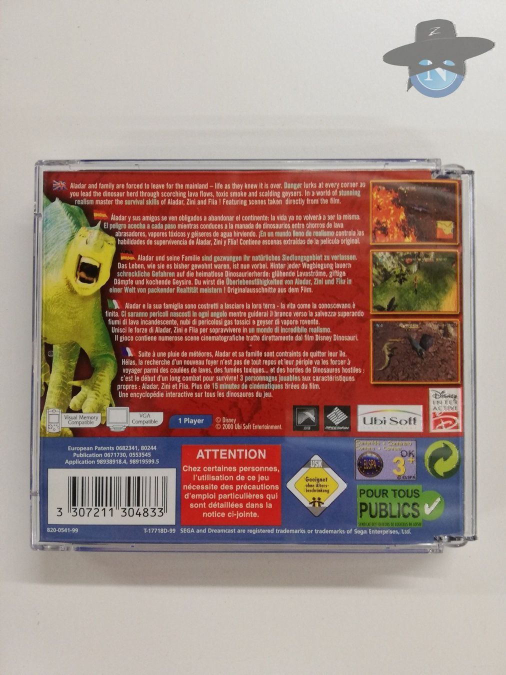 Spiele: Disney's Dinosaur / Sega Dreamcast – Gebraucht aus St. Gallen von zorro_dc 1