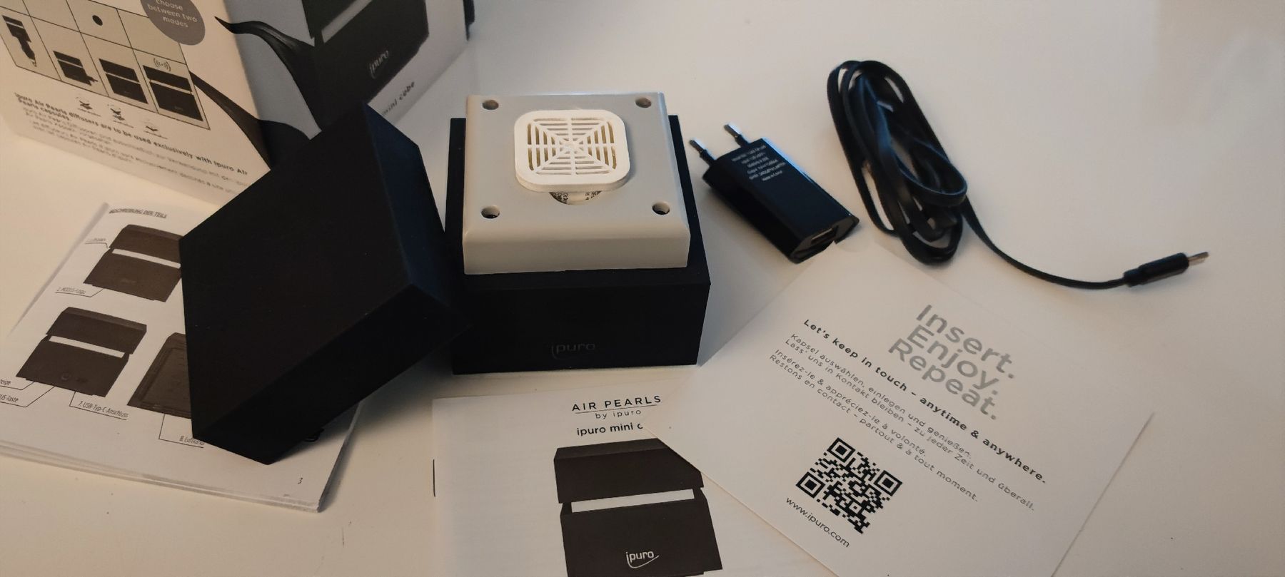 Ipuro Diffusori di oli essenziali: iPURO Mini Cube - Aroma Diffuser – Nuovo (secondo la descrizione) da Stäfa venduto da Rampensau 2