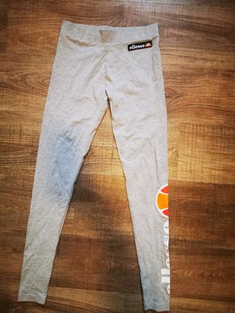 Ellesse Leggings Gr. S Grau Sportlich Top Zustand Herbst