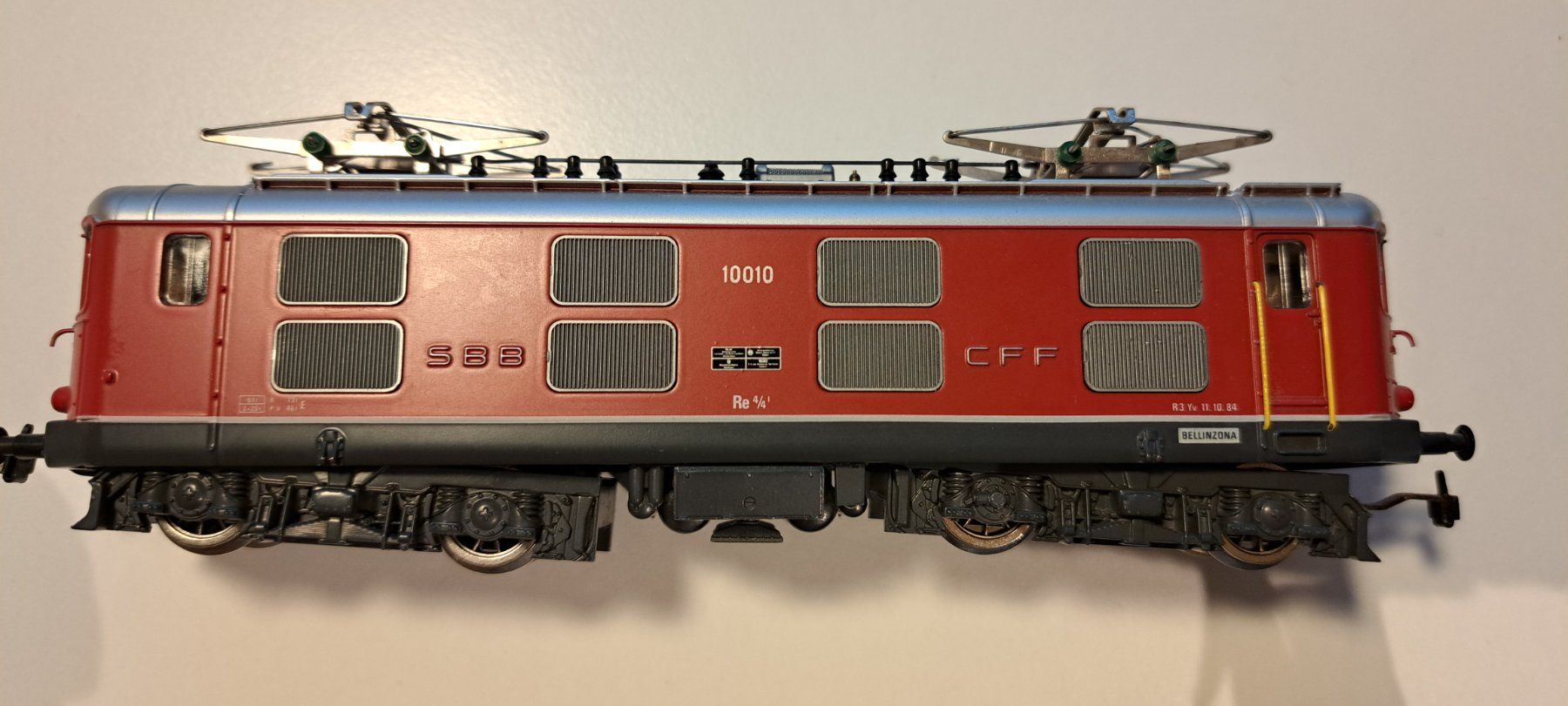 Hag Modelleisenbahnen: Hag SBB Re4/4 rot DC analog – Gebraucht aus Urdorf von Canyamel1