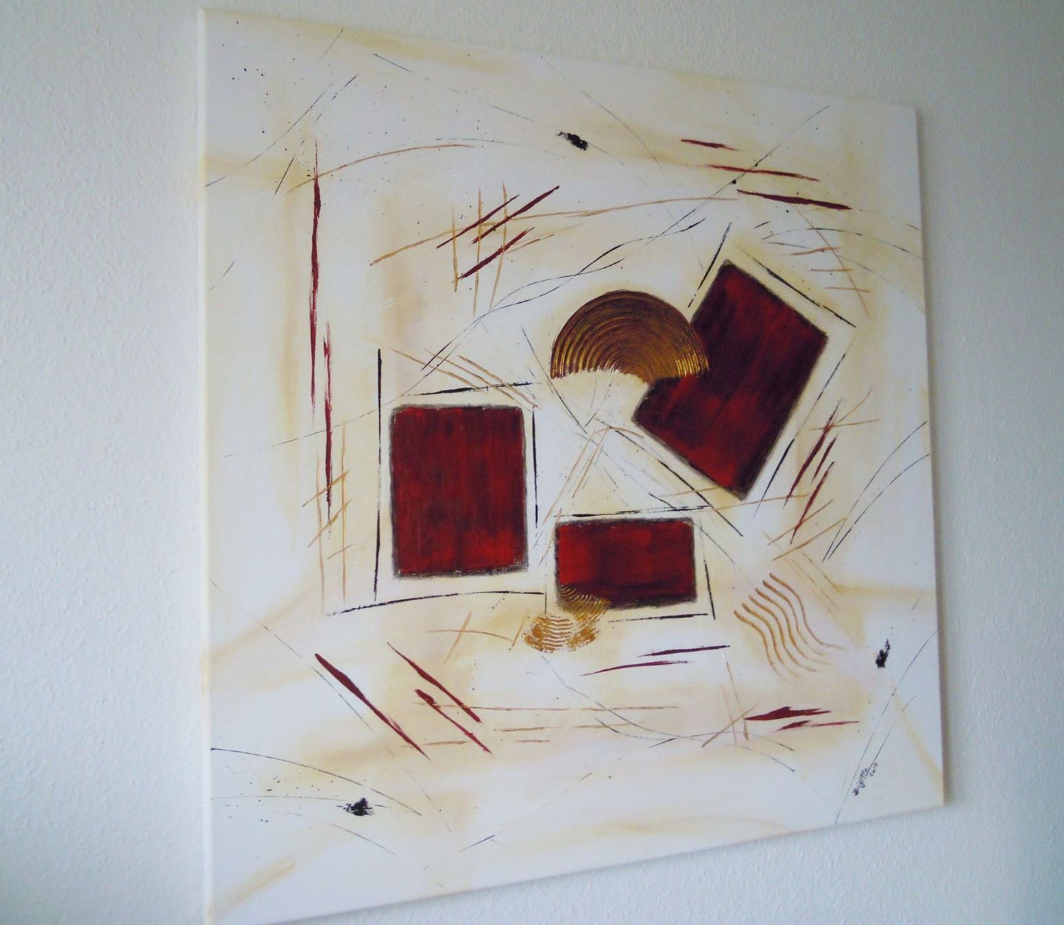 Dipinti: Acrylbild auf Leinwand – Nuovo (secondo la descrizione) da Langendorf venduto da Brigida 1