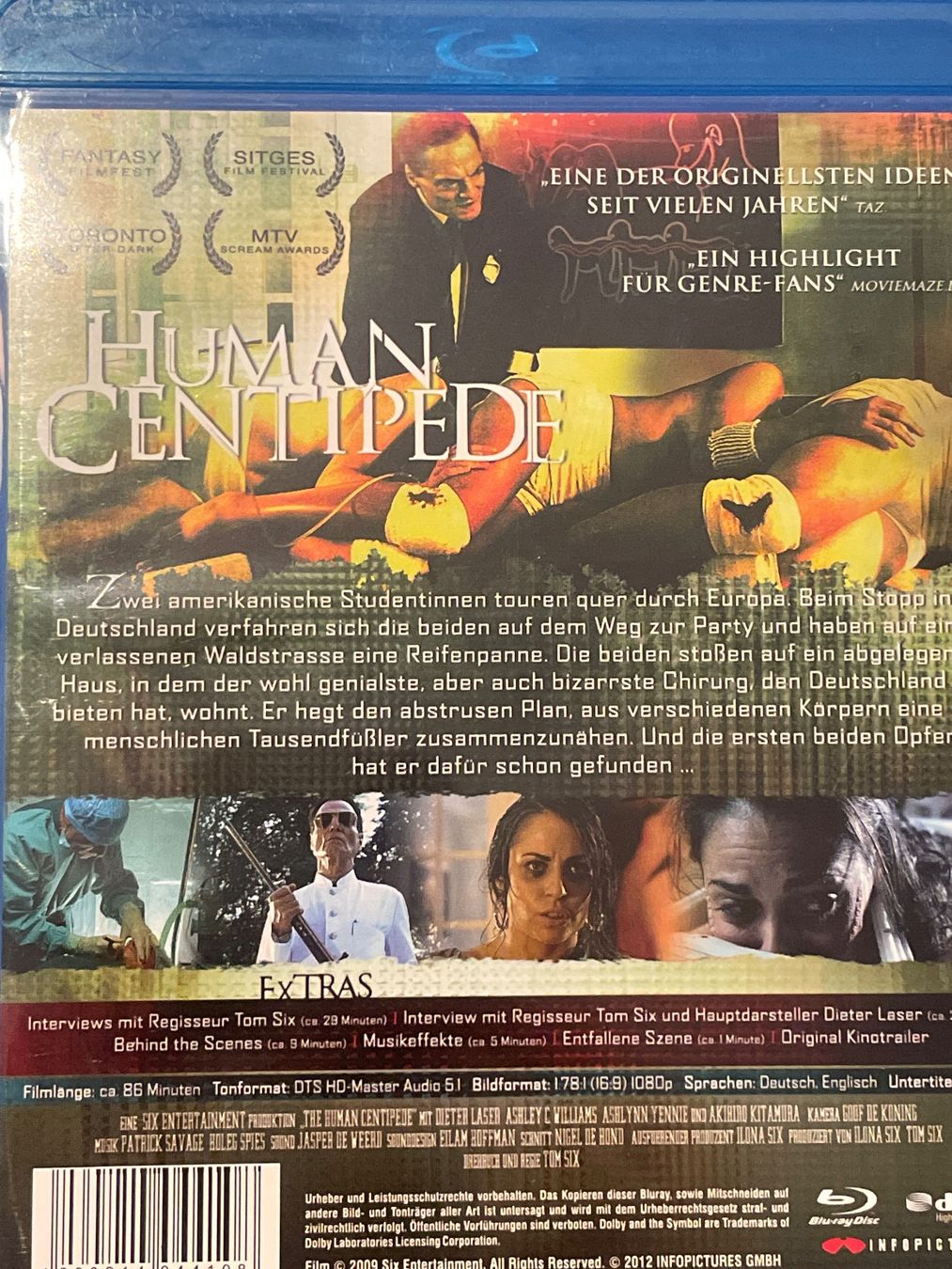 Tutti i DVDs: The Human Centipede (2009) – Nuovo (secondo la descrizione) da Waldenburg venduto da Gonzo8 1