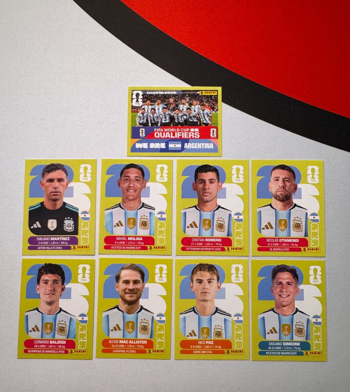 Panini Sammelbilder & Trading cards: Panini WM 2026 Sticker - Argentinien Lot – Neu (gemäss Beschreibung) aus Oberwil BL von Chelsea26