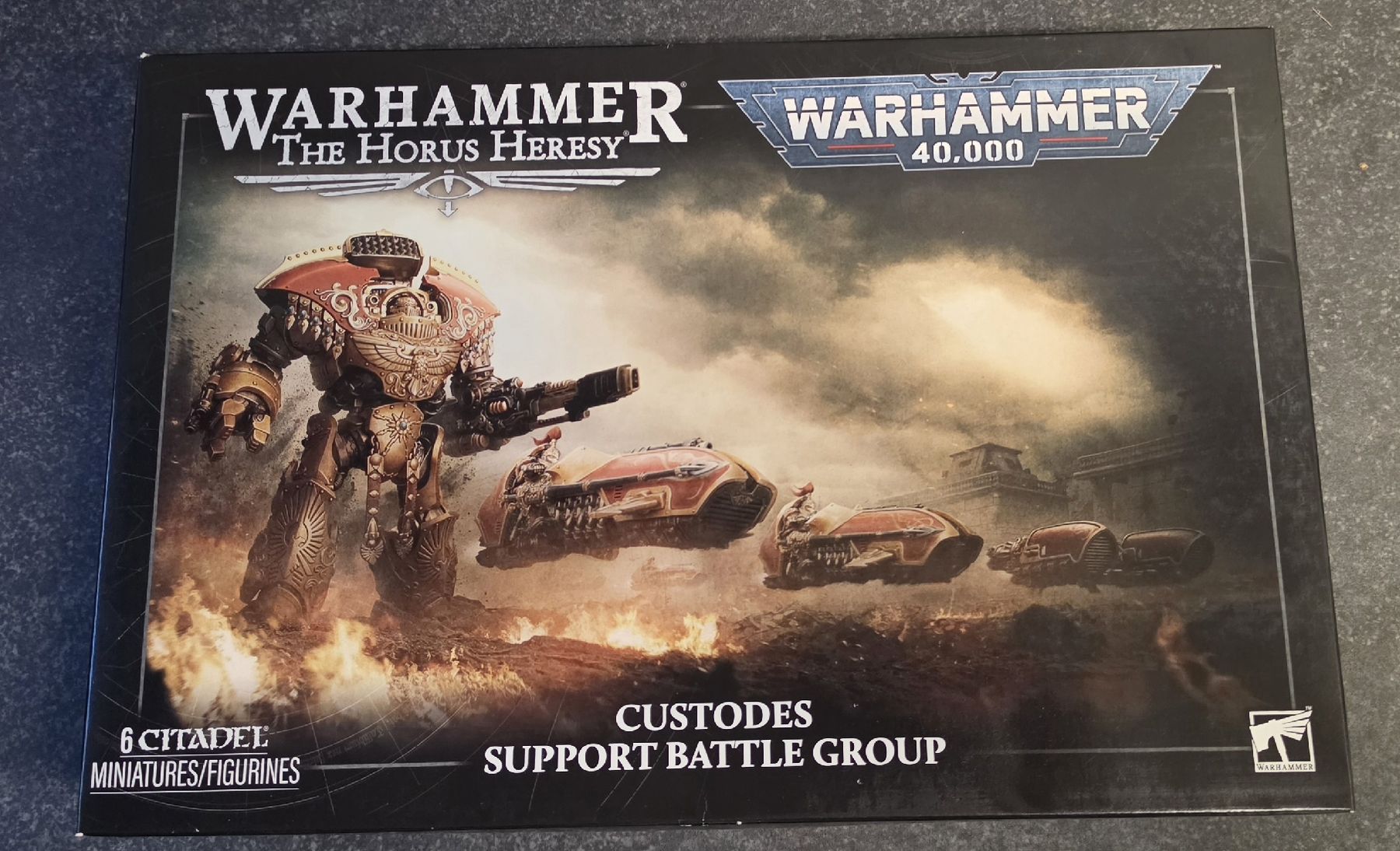 Kits de montage: Warhammer 40K Custodes Support Battle Group – Neuf avec emballage d'origine à Grandson par christophe078