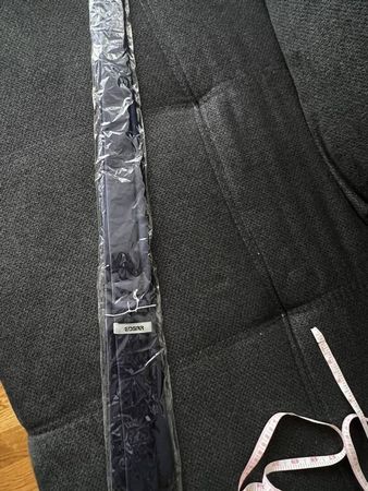 Elegante, neue Edsor Kronen Krawatte, Marineblau, 150cm