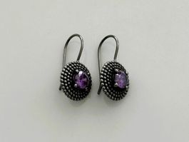 caï jewels Ohrhänger aus geschwärztem Silber
