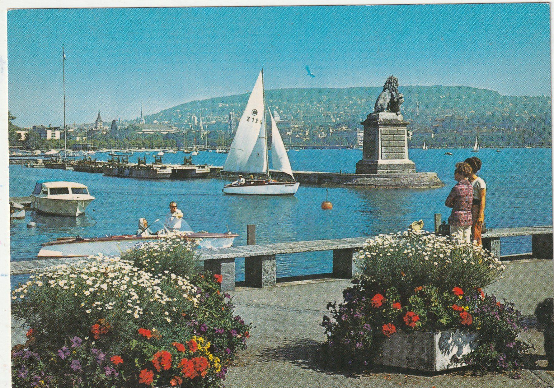 Cartes postales: Zürich Hafen Enge – D'occasion à Lumbrein par made02