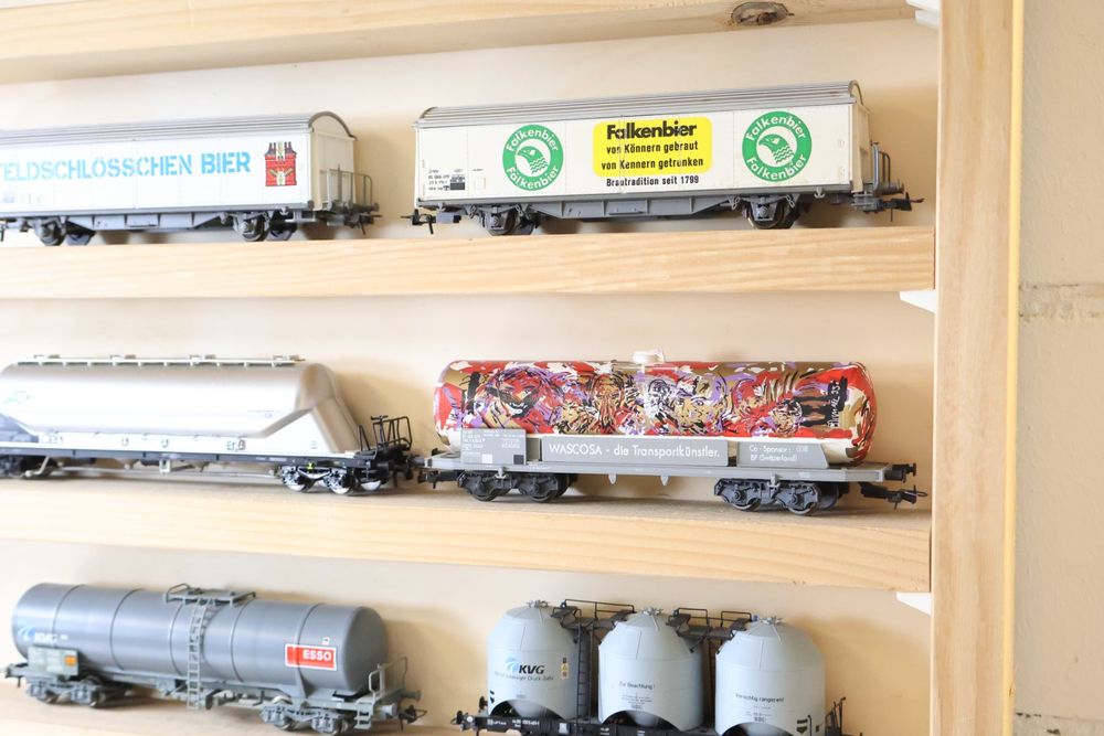 Heris / ROCO 8 x SBB Tankwagen & Güterwagen H0 (Gebraucht) in ...