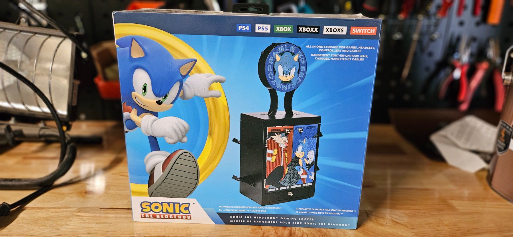 Giochi: Rubber Road Gaming Locker - Sonic – Nuovo e nell'imballaggio originale da Rohrbach venduto da Emiflo