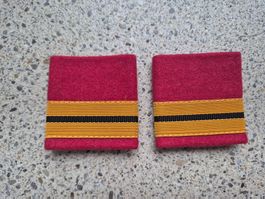 Gradabzeichen Patten Set Oberstleutnant Rettungstruppen