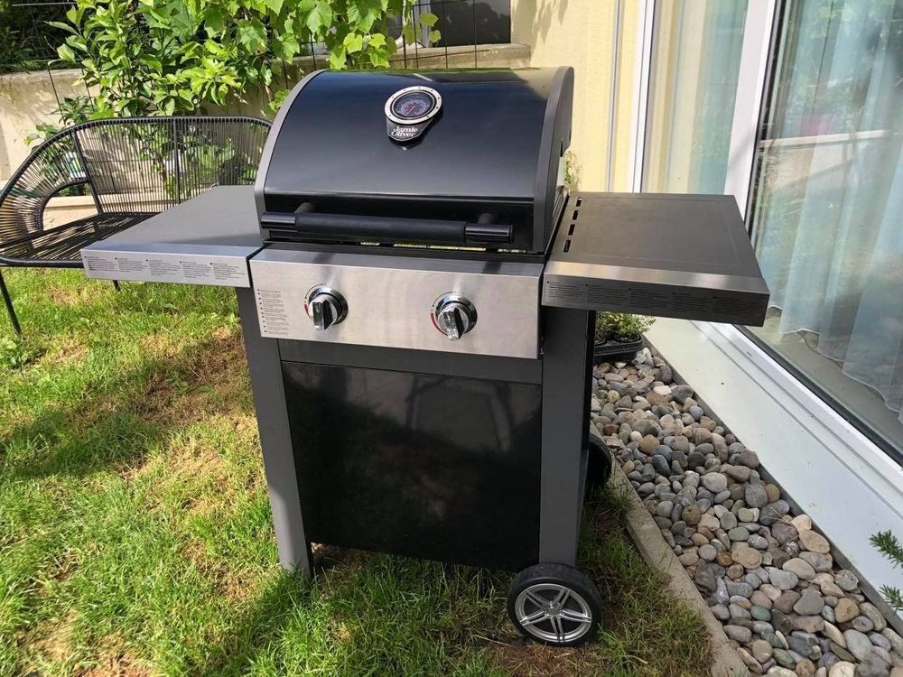 Jamie Oliver Home 2 Gas Grill schwarz | auf Ricardo